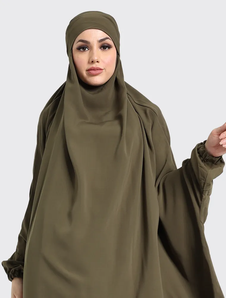 Olive 2 Piece Jilbab